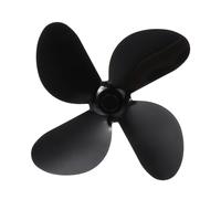 YFDGD Ventilatore Bruciatori Legna Potenza Termica Stufa Ventilatore Superiore For Bruciatore A Legna Log Burning Fire 4 Pale Camino Stufe Parti Riscaldamento Raffreddamento Prese D'aria For La Casa
