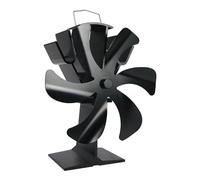 YFDGD Ventilatore Bruciatori Legna Ventilatore For Stufa Alimentata A Calore For A Legna A 6 Pale For Da Ardere For Camino A Risparmio Energetico A Basso Rumore Scaldino Invernale For La Casa