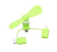 YFDGD Ventilatore Portatile 3 in 1 Mini ventola USB portatile Raffreddatore for telefono cellulare Ventola for telefono creativa Micro(C2)