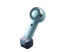 YFDGD Ventilatore Portatile Ventilatore portatile portatile silenzioso piccolo USB 2000 Mah ricaricabile mini ventilatore da collo for dormitorio studentesco ufficio ventaglio esterno(C1)