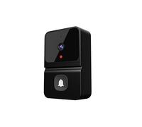 YFDGD Videocitofono Smart Home WIFI Visione Notturna A Infrarossi Telecamera Di Allarme For La Sicurezza Domestica Esterna Campanelli A Pulsante Wireless Protezione Contro Tutte Intemperie(Black)