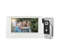 YFDGD Videocitofono Visivo Campanello Cablato Da 7 Pollici Monitor Interno Supporto Telecamera IR Impermeabile For Esterni Sblocco Protezione Contro Tutte Intemperie(1Camera v 1LCD)