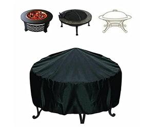 YFFS Copertura per Braciere Impermeabile Copertura per Bracieri da Giardino con Cordino, Durevole Oxford 210D Copertura Braciere da Giardino, Disponibile in più Taglie (122 * 45cm)