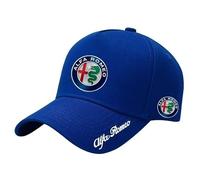 YFFTHREE Baseball cap per Alfa Romeo 4C Facelift 2017, Cappellino Uomo con Visiera Cotone Baseball cap Unisex Cappellino Regolabile Cappellino Donna con Visiera Berretto da Baseball,Blue