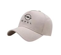 YFFTHREE Baseball cap per Opel Combo Life E 2018-2022, Cappellino Uomo con Visiera Cotone Baseball cap Unisex Cappellino Regolabile Cappellino Donna con Visiera Berretto da Baseball,Beige