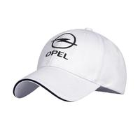 YFFTHREE Baseball cap per Opel Combo Life XL E 2018-2022, Cappellino Uomo con Visiera Cotone Baseball cap Unisex Cappellino Regolabile Cappellino Donna con Visiera Berretto da Baseball,White