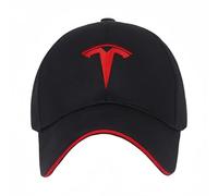YFFTHREE Baseball cap per Tesla Model 3 2020-2023, Cappellino Uomo con Visiera Cotone Baseball cap Unisex Cappellino Regolabile Cappellino Donna con Visiera Berretto da Baseball,Black