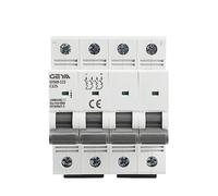 YFHGULBTK DC MCB 4P 1000V 80A 100A 125A Mini Interruttore for Sistema Solare fotovoltaico DIN Rail Breaker 6KA(100A)