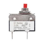 YFHGULBTK Interruttore Automatico in Miniatura Serie 91 da 2,0 A con Interruttore di Protezione sovraccarico(3 Years)