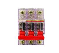 YFHGULBTK Interruttore Automatico Piccolo con Guscio Trasparente DZ47-63A 3P(3P10A)