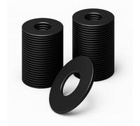 YFLeomry 40 rondelle piatte M10 x 25 mm, in acciaio inox, per riparazioni in casa, dadi e asta filettata