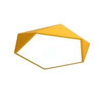 YFMYY Plafoniera Macaron Moderna nordica, plafoniera in Metallo dal Design Geometrico con Paralume in Acrilico, apparecchi di Illuminazione a soffitto dimmerabili per Camera da Letto Soggiorno