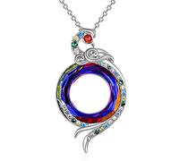 YFN Fenice Collana Argento Sterling Nirvana Phoenix Ciondolo Araba Fenice Gioielli Regalo Anniversario Compleanno per Donna Ragazze