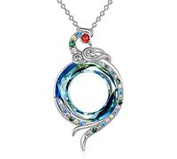 YFN Fenice Collana Argento Sterling Nirvana Phoenix Ciondolo Araba Fenice Gioielli Regalo Anniversario Compleanno per Donna Ragazze