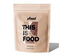 yfood Pasto per bere Choco - 12 pasti da 400 kcal in polvere - 25 g di proteine, vitamine e minerali - Gusto: cioccolato