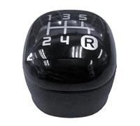 YFQAZXSW 1×Pomello del cambio Testa del pulsante for Fiat Panda dal 2012 Nero 5 velocità Numero OEM 502942700 Materiale in plastica Copertura protettiva