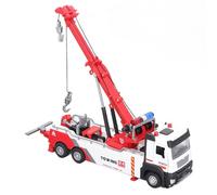 YFSAN 1:32 Grane Truck Toy per bambini Suno Light a 360 gradi Rotatura a 2 ganci Ingegneria Modello di camion per gru pesanti
