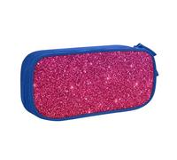 YFSGDLBN Astuccio per matite con paillettes sfumate, grande capacità, con stampa scintillante, astuccio per cancelleria portatile, Blu, Taglia unica, Portamonete