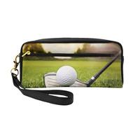 YFSGDLBN Astuccio per matite con stampa pallina da golf, piccola borsa per il trucco