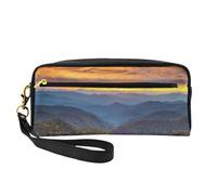 YFSGDLBN Blue Ridge Parkway Mountains, astuccio per matite con stampa di montagne