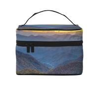 YFSGDLBN Blue Ridge Parkway Mountains - Trousse per cosmetici, con stampa di montagne