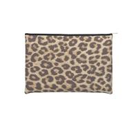 YFSGDLBN Borsa cosmetica riutilizzabile di trucco della borsa stampata della stampa del leopardo di