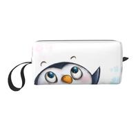 YFSGDLBN Borsa da viaggio con stampa "I Love Penguins", borsa per cosmetici da viaggio