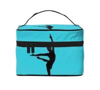 YFSGDLBN Borsa per cosmetici con stampa "I Love Gymnastic"