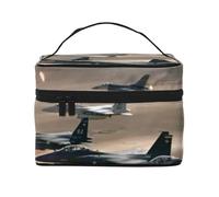 YFSGDLBN Borsa per cosmetici stampata con aereo da guerra