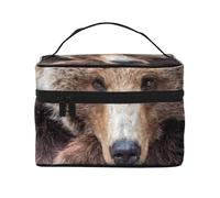 YFSGDLBN Brown Bears - Borsa per cosmetici con stampa