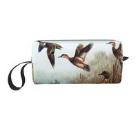YFSGDLBN Caccia Volare Wild stampato Ricevere borsa portatile Viaggio Cosmetici Bag Toiletry Bag Storage Bag, bianco, Taglia unica