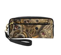 YFSGDLBN Cool Steampunk Gears - Astuccio per matite con stampa di ingranaggi