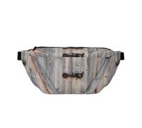 YFSGDLBN Country Barn Wood Door Stampato Crossbody Marsupio Daily Casual Borsa Petto, Nero , Taglia unica
