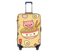 YFSGDLBN Delicious Sweet Ramen stampato valigia copertura elastica bagagli copertura protettiva, bianco, XL