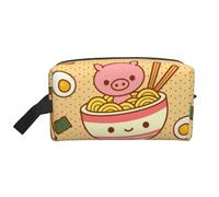 YFSGDLBN Delizioso dolce ramen stampato sacchetto di immagazzinaggio portatile viaggio cosmetico borsa da toilette