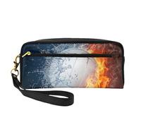 YFSGDLBN Ice and Fire - Astuccio per matite con stampa pallavolo