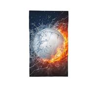 YFSGDLBN Ice and Fire Volley stampato Face Wash Cloth asciugamano