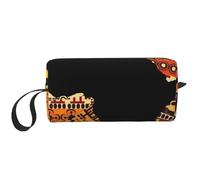 YFSGDLBN Mappa africana modello etnico stampato Ricevi borsa portatile viaggio cosmetico borsa da toilette borsa di immagazzinaggio, bianco, Taglia unica