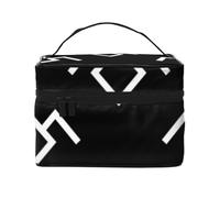 YFSGDLBN Peaks Owl - Trousse per cosmetici, con stampa