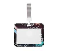 YFSGDLBN Porta badge con libellula colorata con cordino