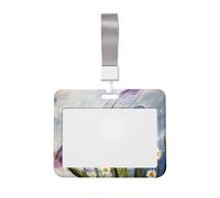 YFSGDLBN Porta badge con libellula, con cordino