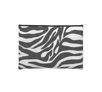 YFSGDLBN Sacchetto cosmetico riutilizzabile della borsa cosmetica stampata della stampa della zebra