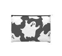 YFSGDLBN Sacchetto cosmetico riutilizzabile di carta stampata di Halloween Goth