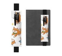 YFSGDLBN Simpatico astuccio in pelle con stampa di cane Shiba Inu, Nero , Taglia unica, Portamonete