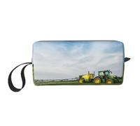 YFSGDLBN Tractor Farm - Borsa per il trucco con stampa di un trattore