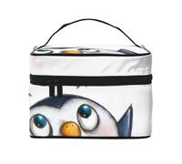 YFSGDLBN Trousse per cosmetici con stampa "I Love Penguins"