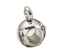 YFSHC 10 pezzi distanziatori in acciaio inossidabile con ciondoli, fermagli color oro, per gioielli fai da te, foro 2-4,0 mm, perline in acciaio A-8,5x6x3,5 mm