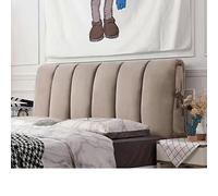 YFXRLC Fodera per Testiera Letto Matrimoniale Singola Copritestata Letto in Paesi Bassi Velluto Copertura Testiera Addensato Anti-collisione Coperchio della Testata, Moderna Decorare,Brown2-190x60cm