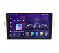 YFYANFEI 9" Navigazione GPS per Auto Android 15 Multimedia per Toyota Verso E'z 2010-2015, Supporto BT Radio FM WiFi Mirror Link del Volante Controllo,8 Core 4G+WiFi 12G+256G