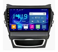 YFYANFEI Autoradio 2 DIN Bluetooth per Hyundai Santa Fe 2012-2017 Plug-And-Play 9 Pollici HD Touch Screen Auto Radio Supporto Controllo del Volante modalità Specchio Telecamera,4 Core WiFi 2G+32G